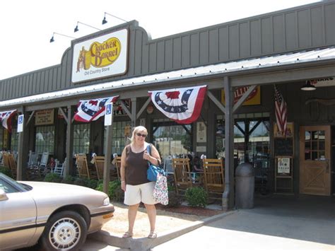 Cracker barrel tulsa - Choice of cheerios, corn flakes, special k, froot loops, frosted flakes or wheaties. Two Pancakes. Served with choice of apple, cherry, peach or blackberry topping or 100% pure natural syrup. Add a half order of bacon or sausage for an additional charge.